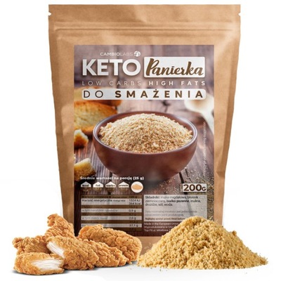 KETO PANIERKA do smażenia, prosty i zdrowy skład!