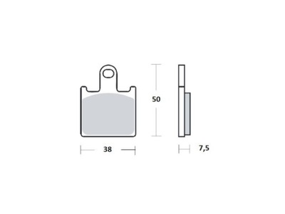 Klocki Hamulcowe Kh417 4 Spiek Metaliczny Złote