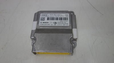 Audi a6 c7 датчик блок управления подушка безопасности 4g0907637l фото №1