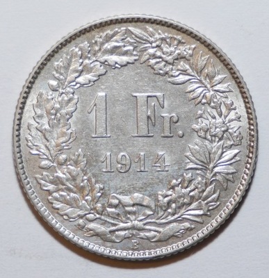 Szwajcaria 1 frank 1914