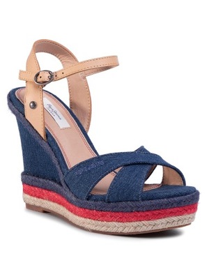 PEPE JEANS Espadryle Ohara Jeans PLS90458 Denim 00