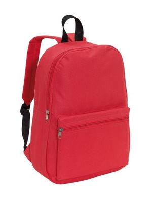 Plecak Szkolny A4 młodzieżowy regulowany czerwony