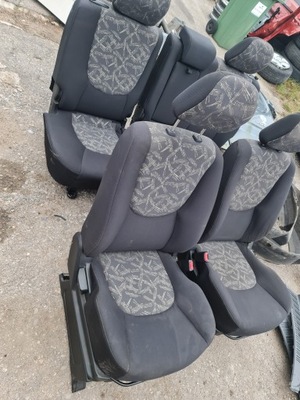 Сидіння сидіння обшивки заднє сидіння задня kpl hyundai matrix фото №1