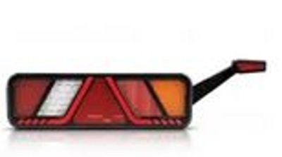 Лампа комбинированная led 6-многофункциональный правая 24v 6w1 полуприцеп tir фото №1