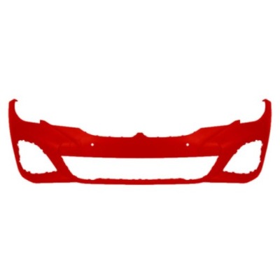 Бампер bmw 3 11.2018- красный фото №1