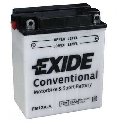 АККУМУЛЯТОР EXIDE YB12A-A 12V 12AH 165A