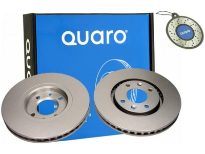 ДИСКИ ТОРМОЗНЫЕ ПЕРЕД QUARO QD7561 + ZAPACH