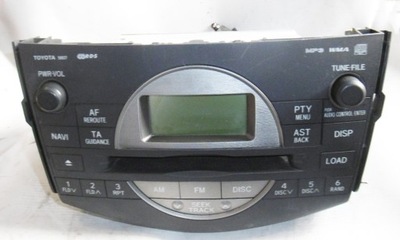 Toyota rav 4 iii 10r радіо cd mp3 86120-42221 фото №1