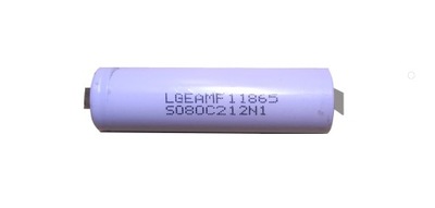 Akumulator LG MF118650 2150mAh blaszka na minusie