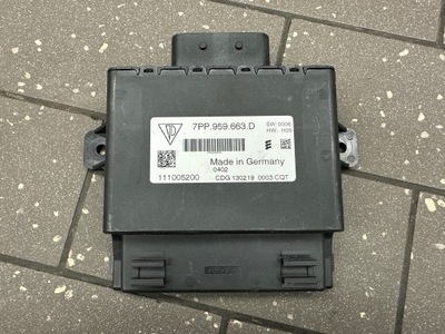 Модуль блок управления напряжения porsche 911 991 cayman boxster cayenne 7p5 фото №1