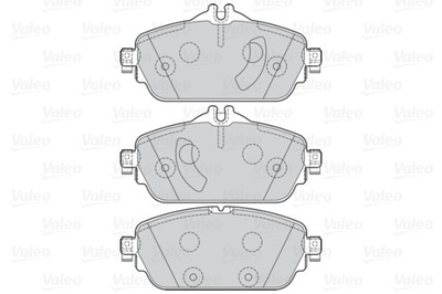 ZAPATAS DE FRENADO MERCEDES W205 CLASE C 13- PARTE DELANTERA  