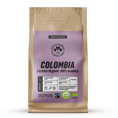Kawa Ekologiczna BIO Colombia Excelso Organic 500g