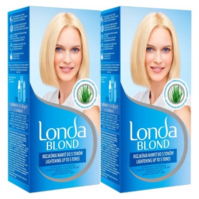 Londa Color Blond Rozjaśniacz do Włosów x2