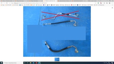 Mercedes-benz оригінальний номер 2128302516 шланг кондиціонера фото №1