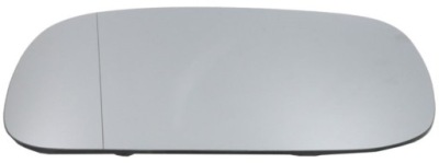 Вкладиш скло дзеркало vw touareg 7l 2002-2006 лівий з підігрівом фото №1