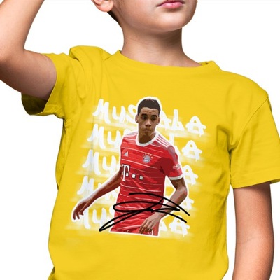 KOSZULKA T-shirt JAMAL MUSIALA Różne Wzory 146 cm