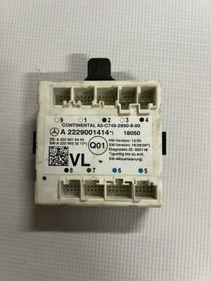 Модуль дверь mercedesa2229001414 фото №1