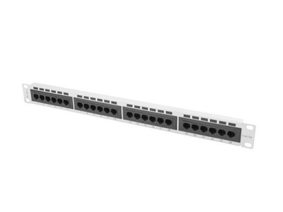 Patchpanel Lanberg PPU5-1024-S 24 porty 1U kat.5e