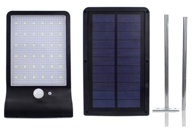 Lampa solarna bezprzewodowa zewnętrzna na elewację