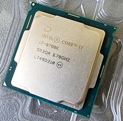 Procesor Intel Core i7-8700K 6 x 3,7 GHz Socket 1151