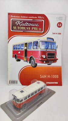 SAN H-100B KULTOWE AUTOBUSY PRL Nr53 1:72