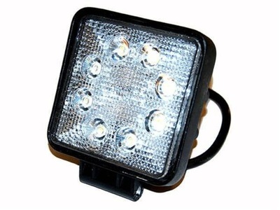 ФАРА РОБОЧА ПРОЖЕКТОР ДІОДНА LED (СВІТЛОДІОД) 8 DIOD 8X3W 12V 108*108MM