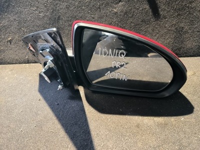 Hyundai ioniq зеркало правое 10 pin europa цвет pr2 фото №1