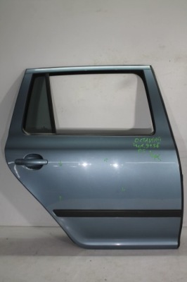 Дверь правый задняя kombi skoda octavia ii 9154 04-08 фото №1