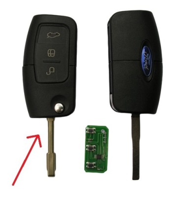 Ключ ford focus mondeo ka s-max c-max / mk3 mk4 фото №1