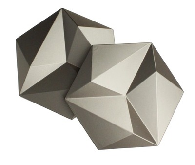 PANELE ŚCIENNE DEKORACYJNE 3D PATYA BIAŁE ZŁOTO