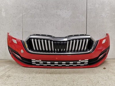 Решётка радиатора решётка радиатора бампер skoda octavia iv 4 5e3 фото №1