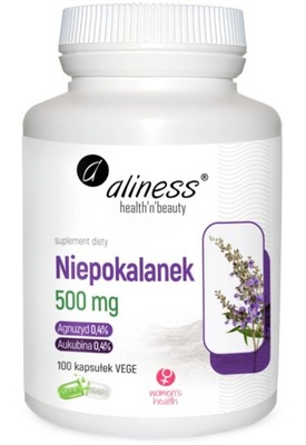 ALINESS Suplement diety NIEPOKALANEK 500 mg 100 szt. MENOPAUZA