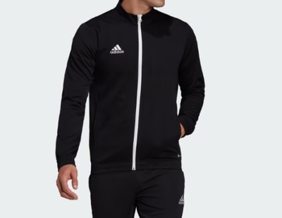 ADIDAS H57525 bluza treningowa męska czarna logo S