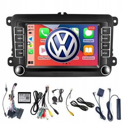 RADIO AUTOMOTIVE CARPLAY 7CALI ANDROID VW SKODA OCTAVIA GOLF 5 6 TOURAN  