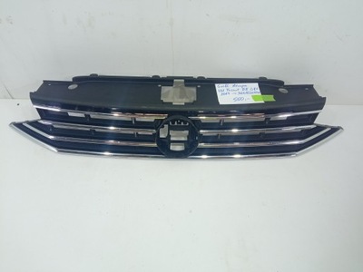 Решётка радиатора хром решётка радиатора vw passat b8 lift 2019- фото №1