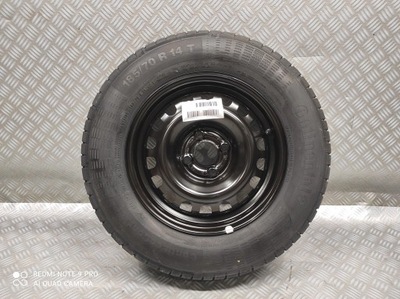 RUEDA DE RECAMBIO 14'' 4X100 185/70R14 ET39 OPEL ADAM OPEL CORSA E 2019  