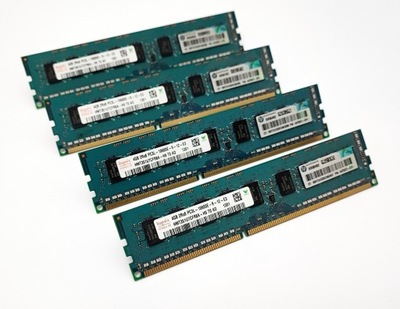 Hynix 4GB DDR3L, 1333Mhz, 2Rx8, HMT351U7CFR8A-H9