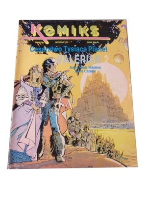 KOMIKS FANTASTYKA VALERIAN 2. CESARSTWO TYSIĄCA PLANET 1990 r.
