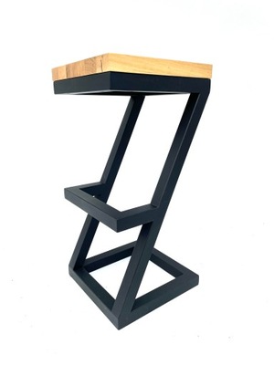 Hoker, krzesło barowe loft industrialne 65 cm