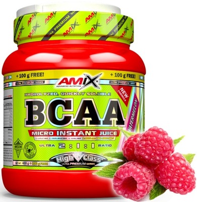 Amix BCAA Aminokwasy 2:1:1 500g Micro Malina