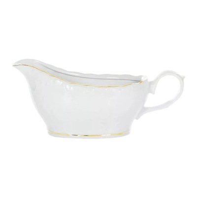 Sosjerka porcelanowa ĆMIELÓW Rococo pasek 500 ml