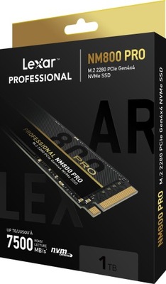 Dysk SSD Lexar NM800 Pro 1TB M.2 PCIe