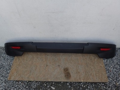 Спойлер бампера заднього mitsubishi colt 3d lift фото №1