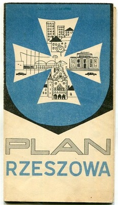 RZESZÓW :: plan miasta : 1968 rok