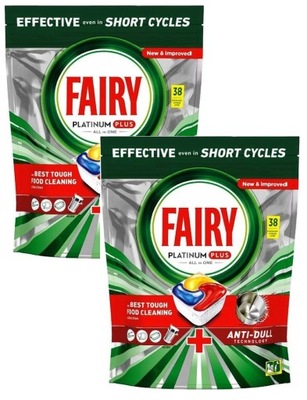 FAIRY tabletki do zmywarki Platinum Plus 76szt
