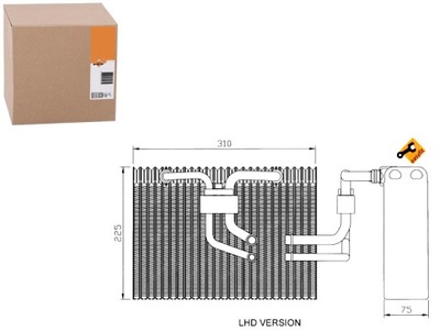 Випарник кондиціонера [nrf] фото №1