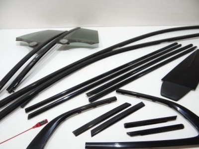 Накладки shadow line bmw 5 f07 gt фото №1