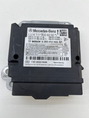 Mercedes w176 w117 модуль датчик подушка безопасности a1179009200 фото №1