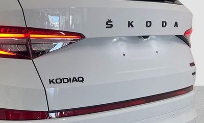 NAPIS "SKODA" CZARNY POŁYSK KODIAQ ORYGINAŁ OE