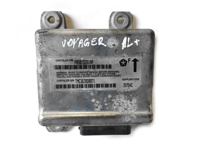 Модуль датчик подушка безопасности chrysler voyager p05018391aa фото №1
